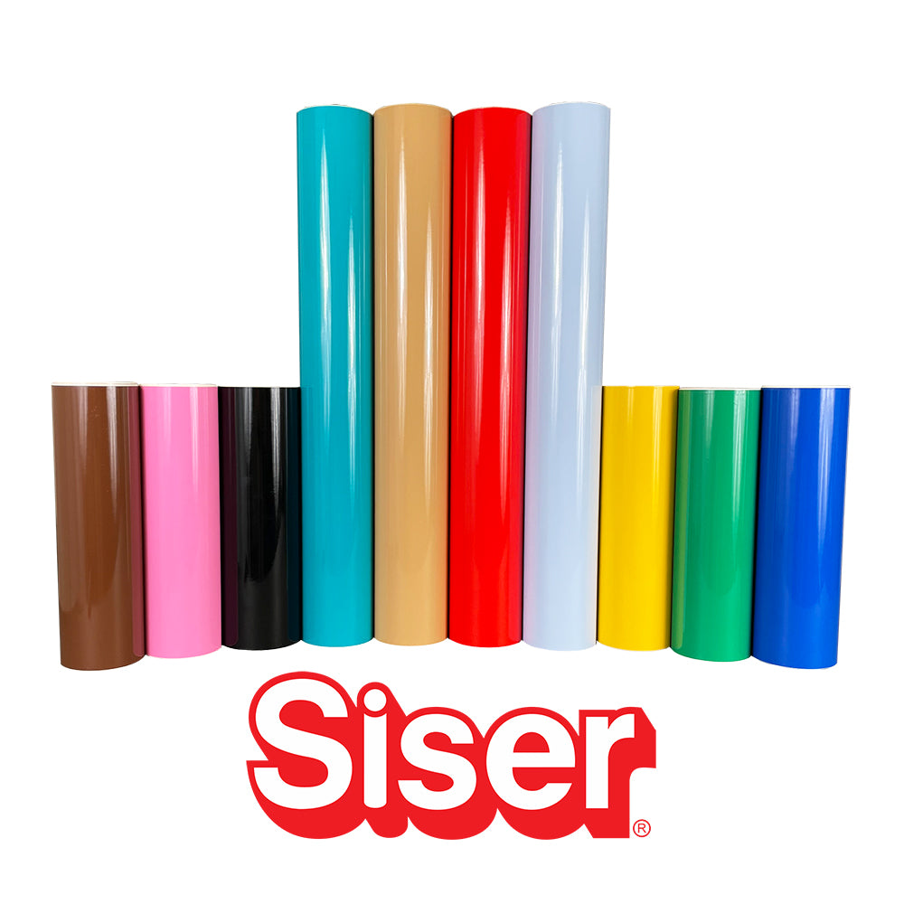Siser EasyPSV Glossy Permanent Adhesive Vinyl - 12 in x 50 yds