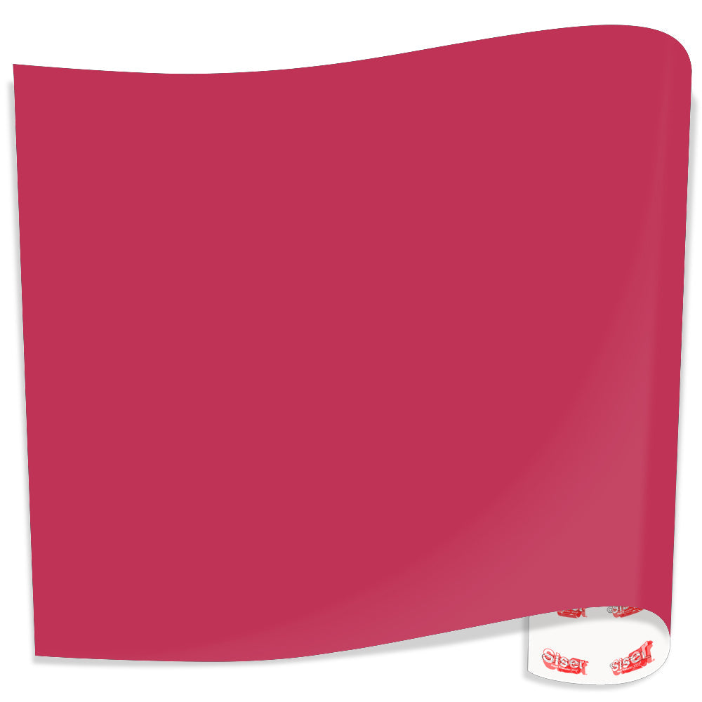 Siser HTV 12in Sheet Red Vinyl - Fabricated For You