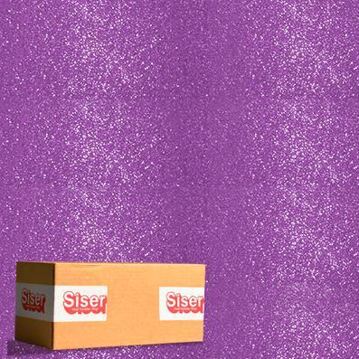 Siser Glitter Heat Transfer Vinyl (HTV) - Neon Purple