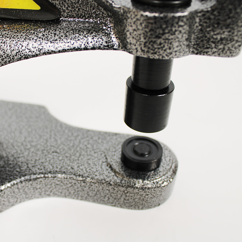 Sooper Ace Maxx Grommet Machine with #2 Die Close Up of Head