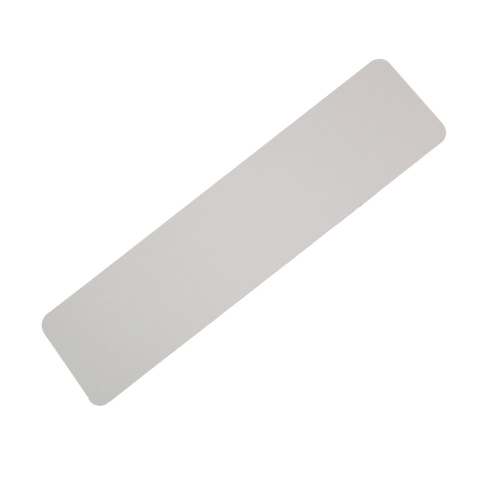 White Anodized Aluminum Sign Blanks for Street and Traffic Signs