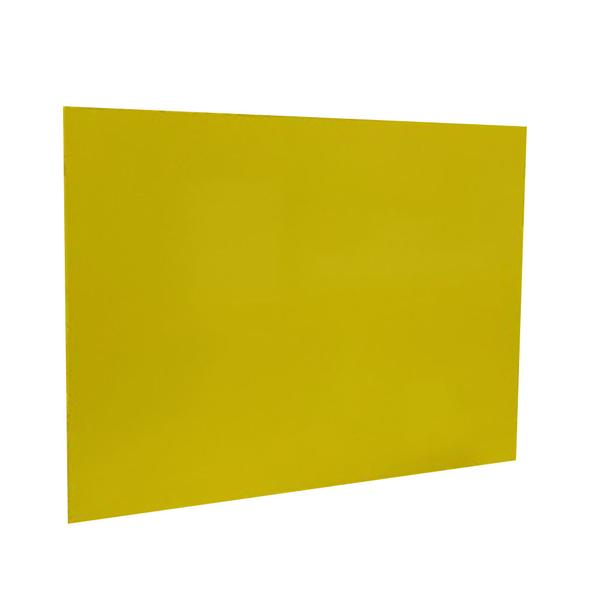 Yellow Aluminum Metal Sign Blanks - 18 in x 24 in
