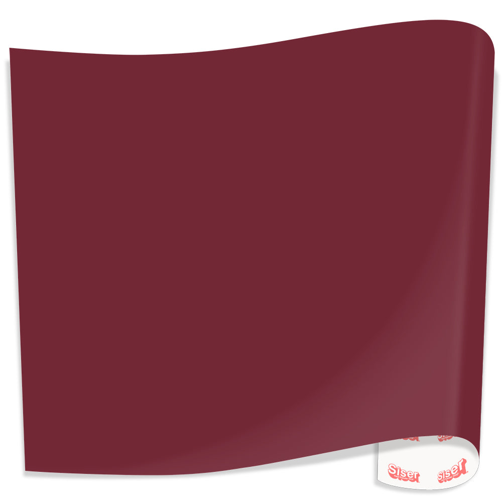 Siser EasyWeed Stretch HTV - 15 in x 150 ft - Burgundy