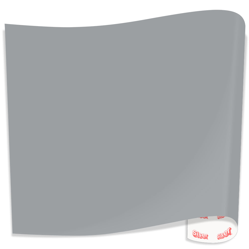 Siser EasyWeed Stretch HTV - 15 in x 15 ft - Grey