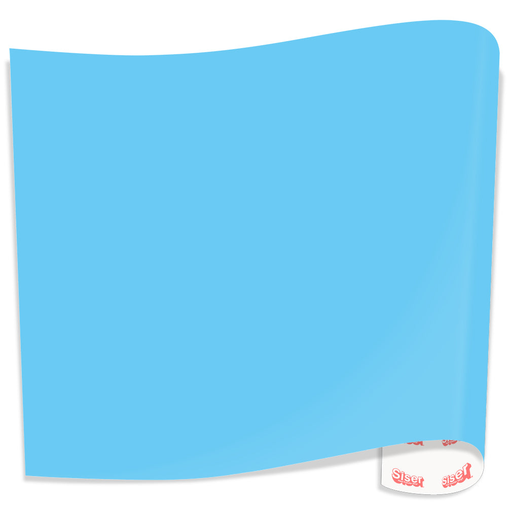 Siser EasyWeed Stretch HTV - 15 in x 15 ft - Pale Blue