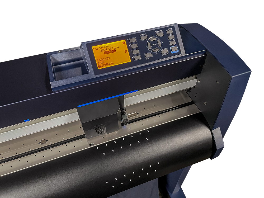 Vinyl Express Q54 Gen 3 Vinyl Cutter Control Panel Close Up