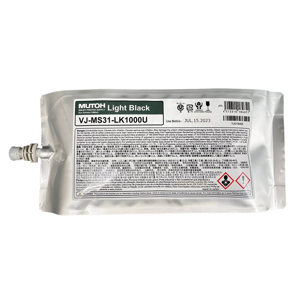 MUTOH MS31 Eco-Solvent Ink Cartridges - 1000ml