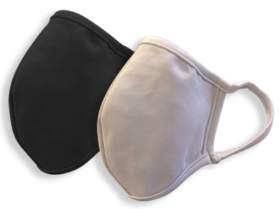 HTX Sublimation Blank - Polyester 3-Ply Face Masks - 10 Pack