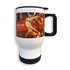 HTX Sublimation Blank - Stainless Steel 14oz Travel Mug - Gloss White