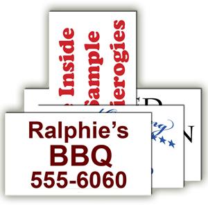 White Aluminum Metal Sign Blanks - 18 in x 24 in