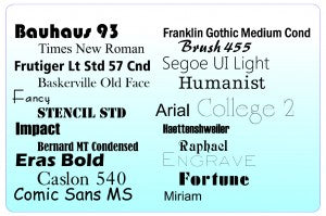 A Basic Guide to Sign Making Fonts