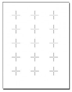 Registration Mark Template for Graphtec Cutters