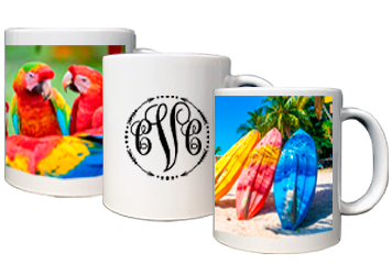 Personalize mugs for customers with a mug press