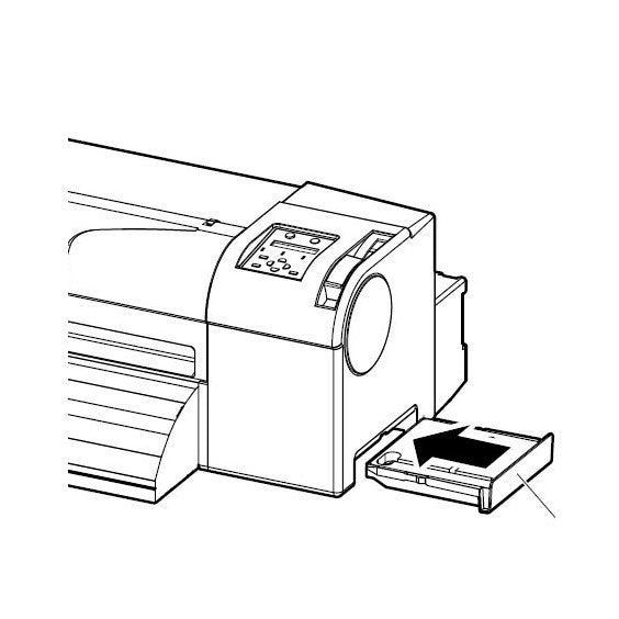 Emptying Full Waste Ink Tank on 48