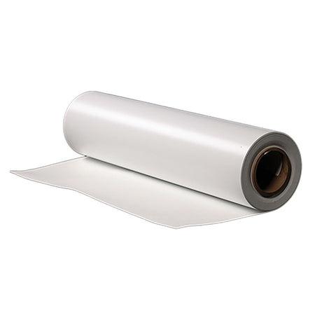 Roll of gloss white printable vinyl