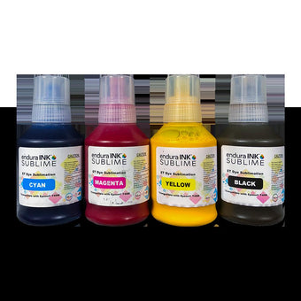 EnduraINK Sublime Sublimation Ink Bottles CMYK