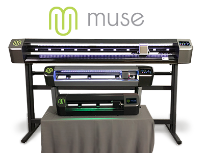 MUSE Vinyl Cutter Family & Logo
