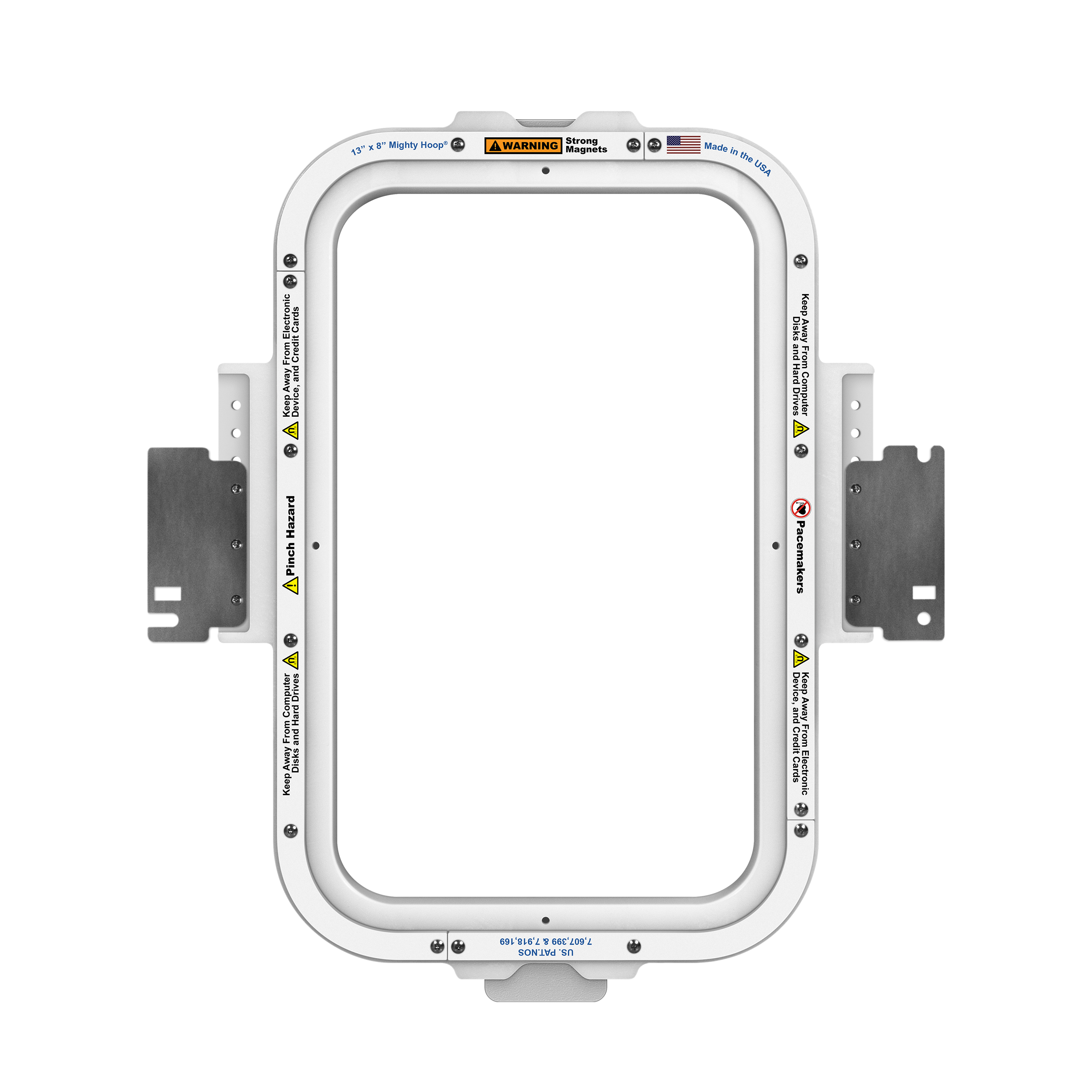 Mighty Hoop for SWF Embroidery Machines - 13 In x 8 In