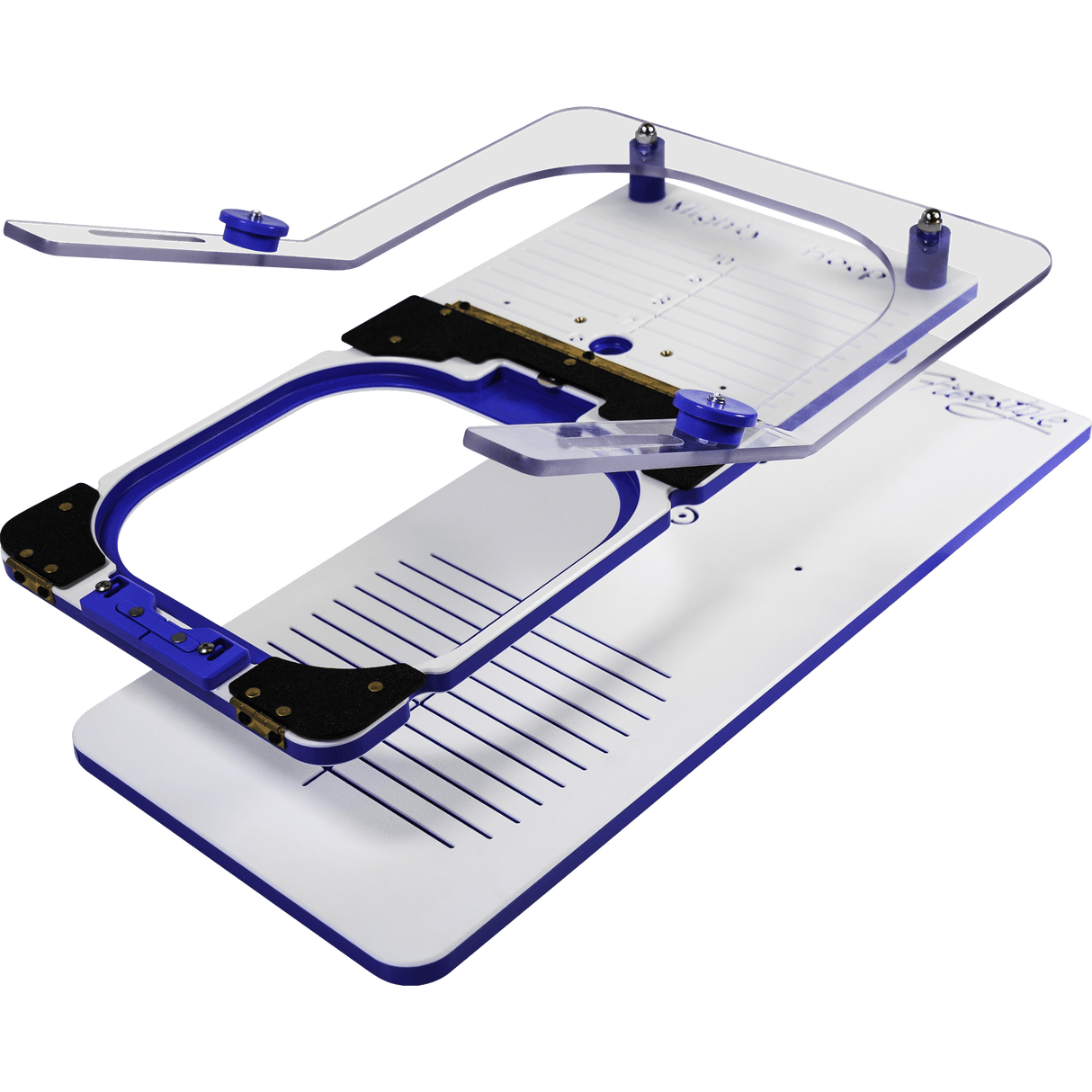 HoopMaster Mighty Hoop Fixtures for SWF Embroidery Machines