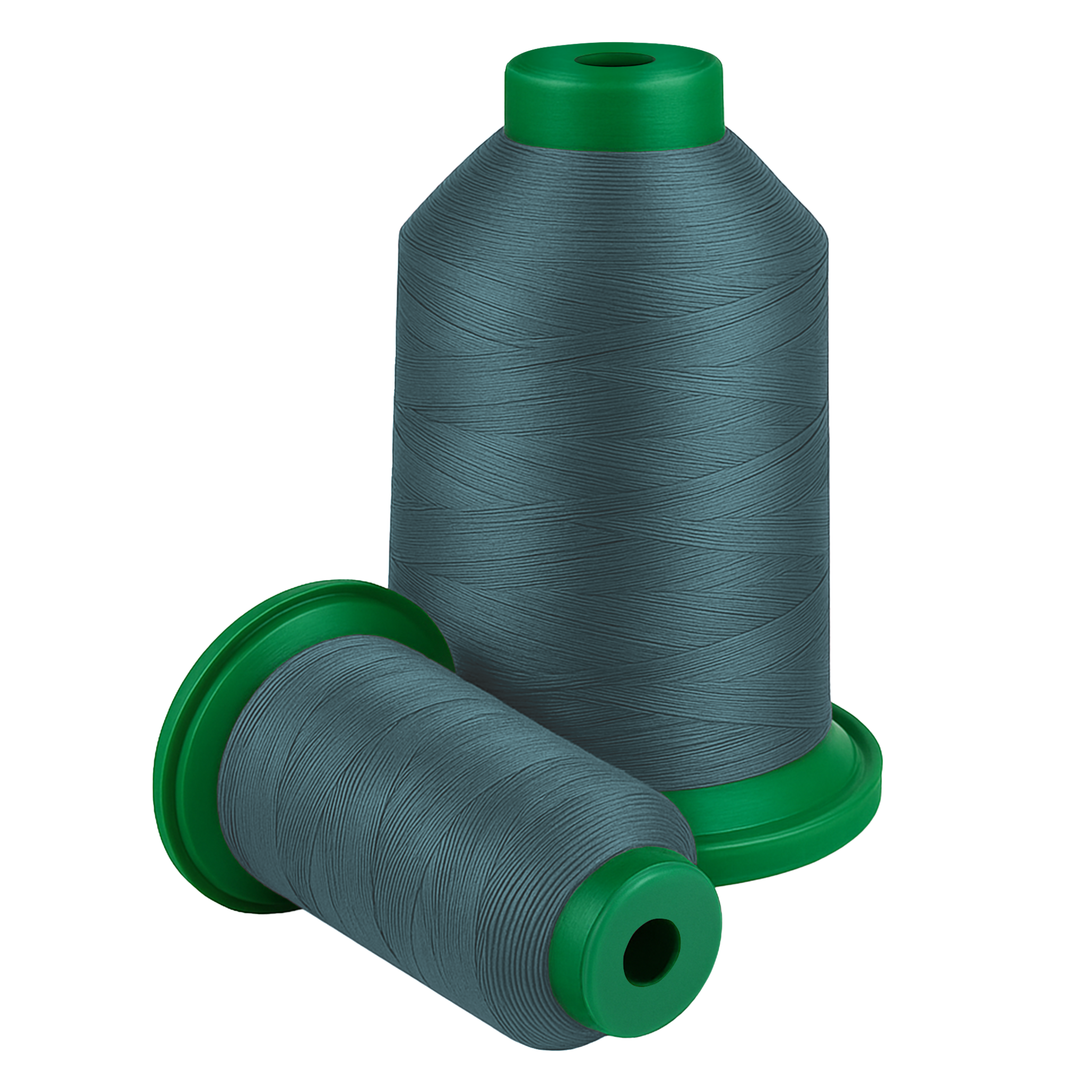 Isacord Embroidery Thread, 5000M, 40W Polyester Thread - Green & Brown Colors