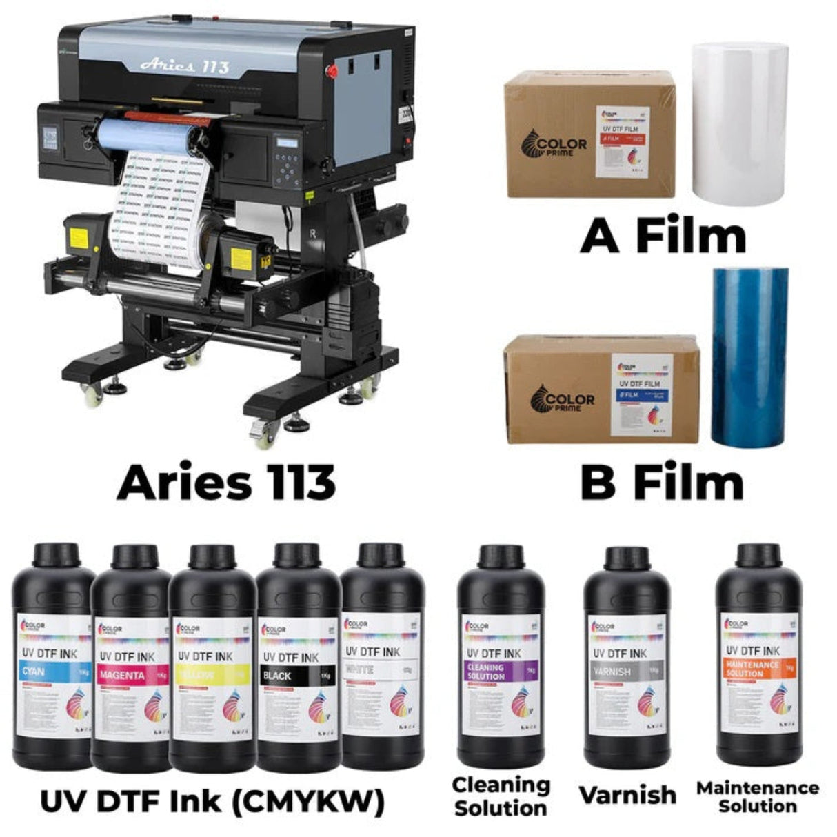 Aries 113 UV DTF Printer