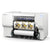 Roland BN2-20A Desktop Printer & Cutter - Basics Starter Bundle - Angle View of Printer with Sample Print