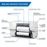 Roland BN2-20A Desktop Printer & Cutter - Basics Starter Bundle - Printer Product Features