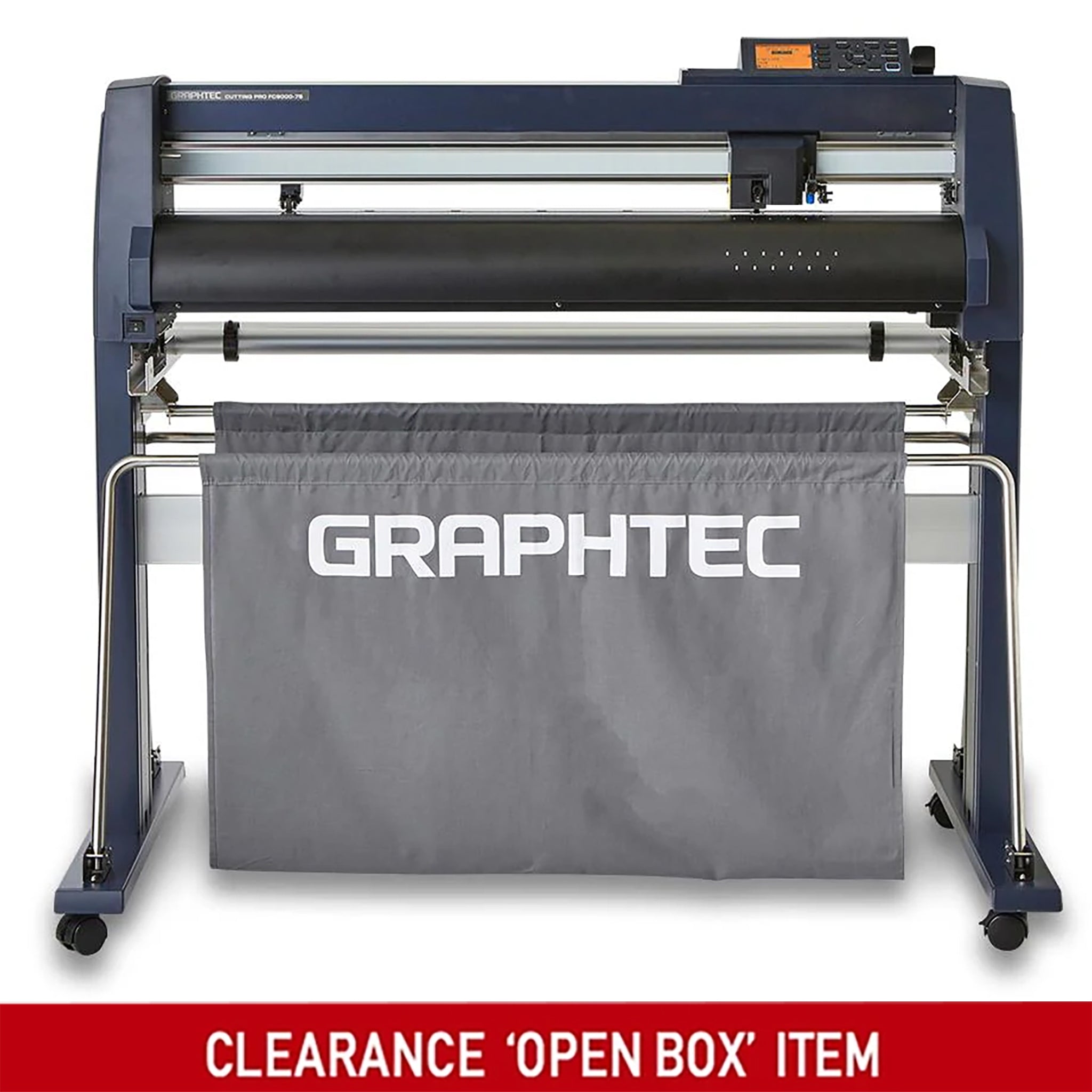 Clearance Cutter: Graphtec FC9000-75 - 30in Vinyl Cutter, Stand & Media Basket