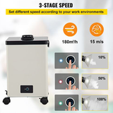 UNINET DTF HEPA Fume Extractor 3 Stage Speed Explanation