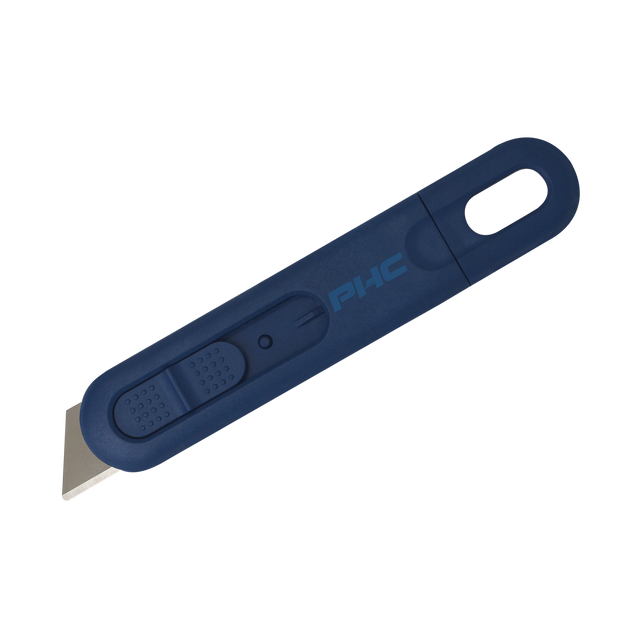 PHC Auto‑Retract Metal Detectable Disposable Volo Safety Knife with Rounded Tip