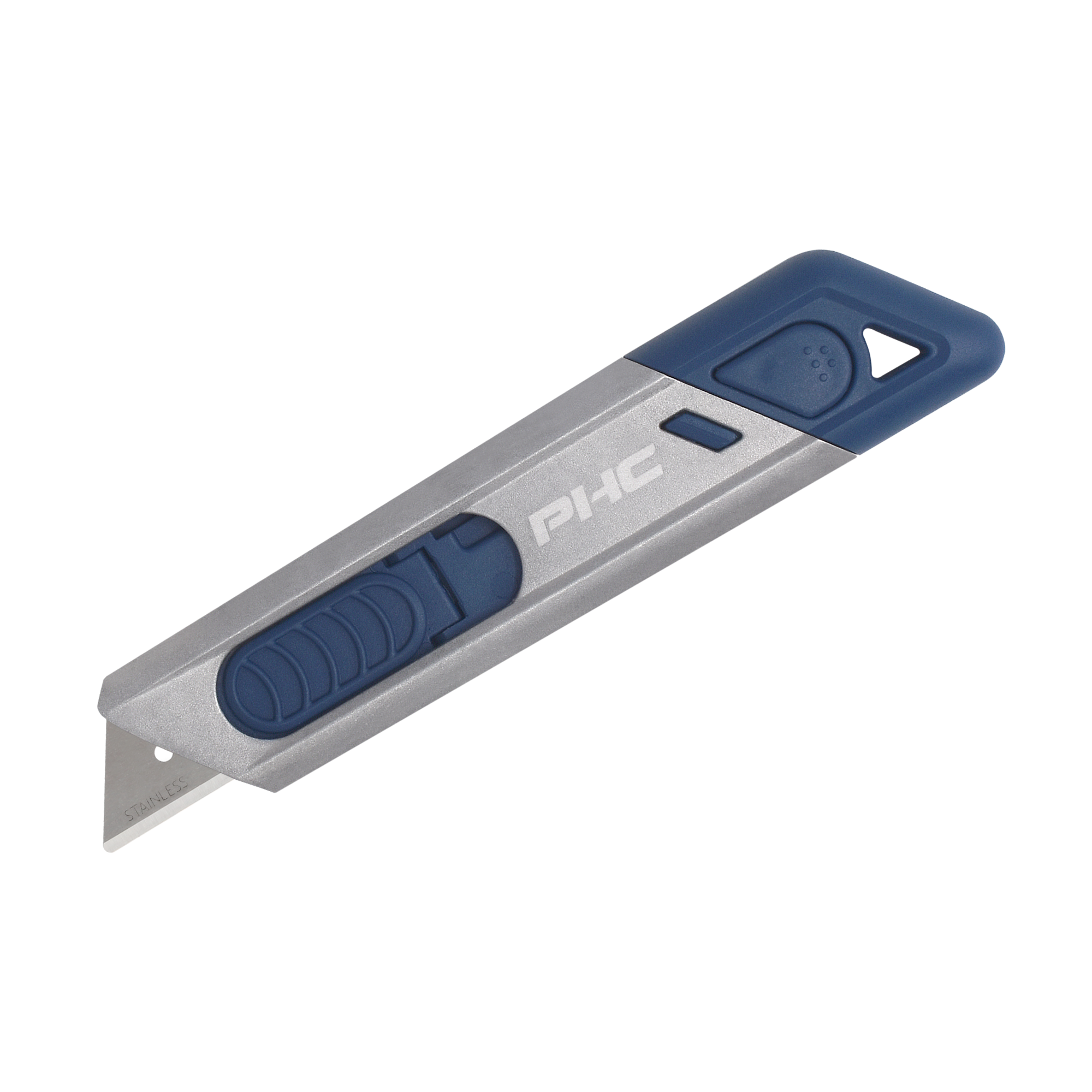 PHC Auto-Retract Metal Detectable Metti Safety Knife with Rounded Tip
