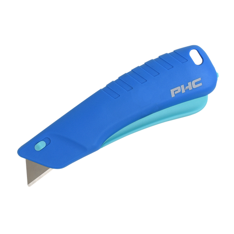 PHC Auto-Retract Rebel Safety Knife with Rounded Tip