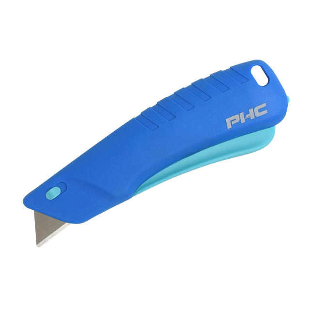 PHC Auto-Retract Rebel Safety Knife with Rounded Tip