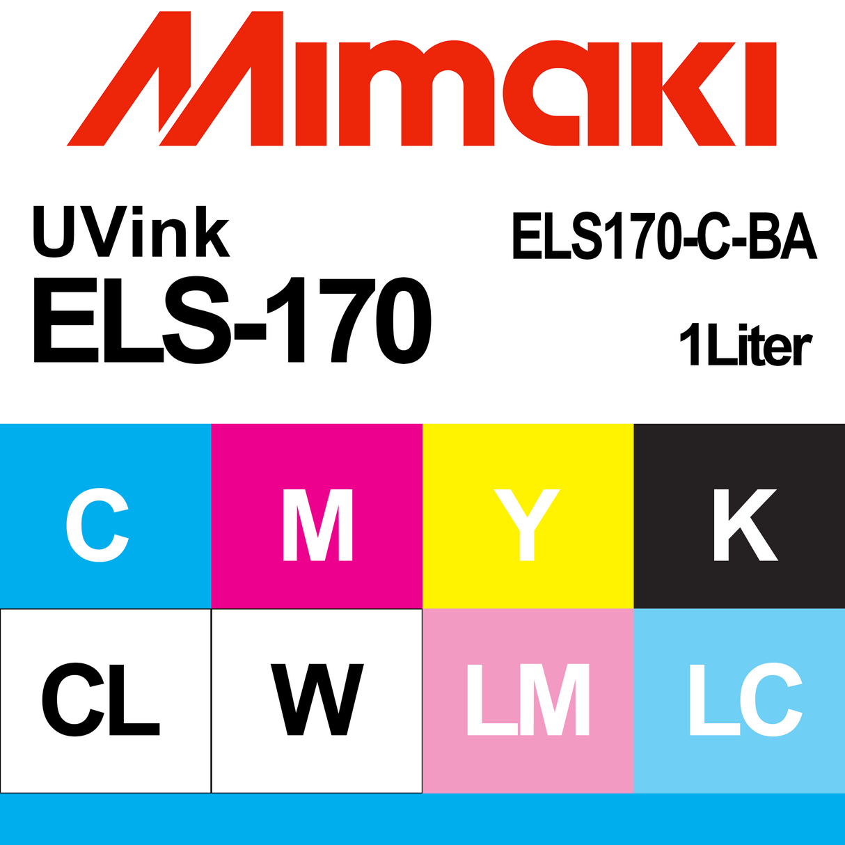 Mimaki ELS-170 UV Ink - 1 Liter