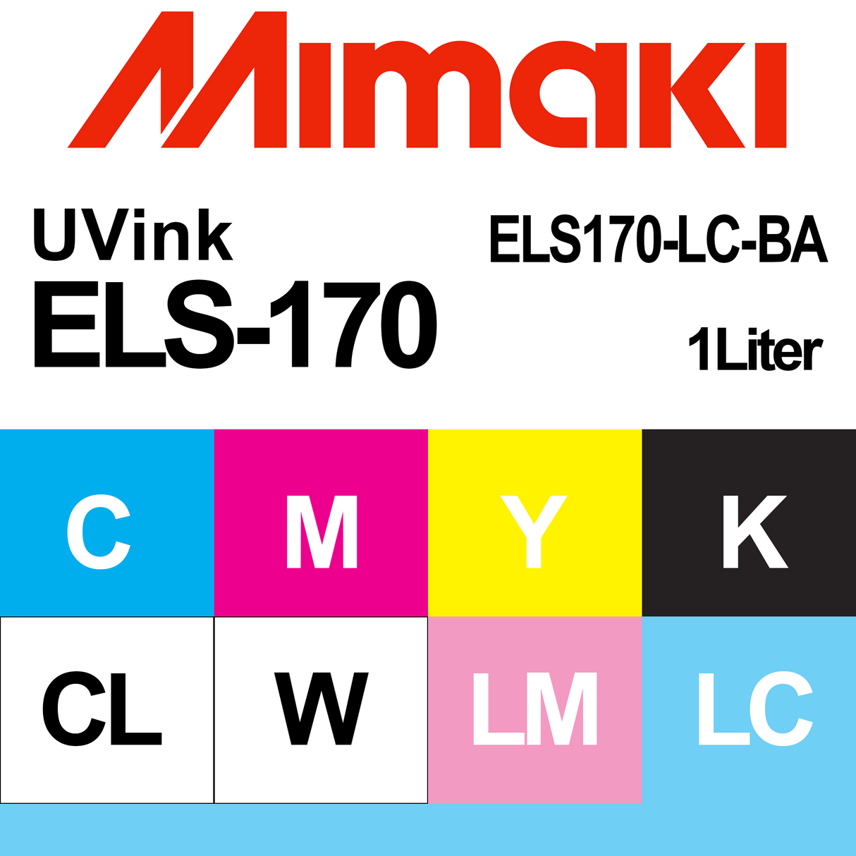 Mimaki ELS-170 UV Ink - 1 Liter