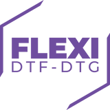FLEXI DTF-DTG - Vinyl Sign Design Software Logo Purple