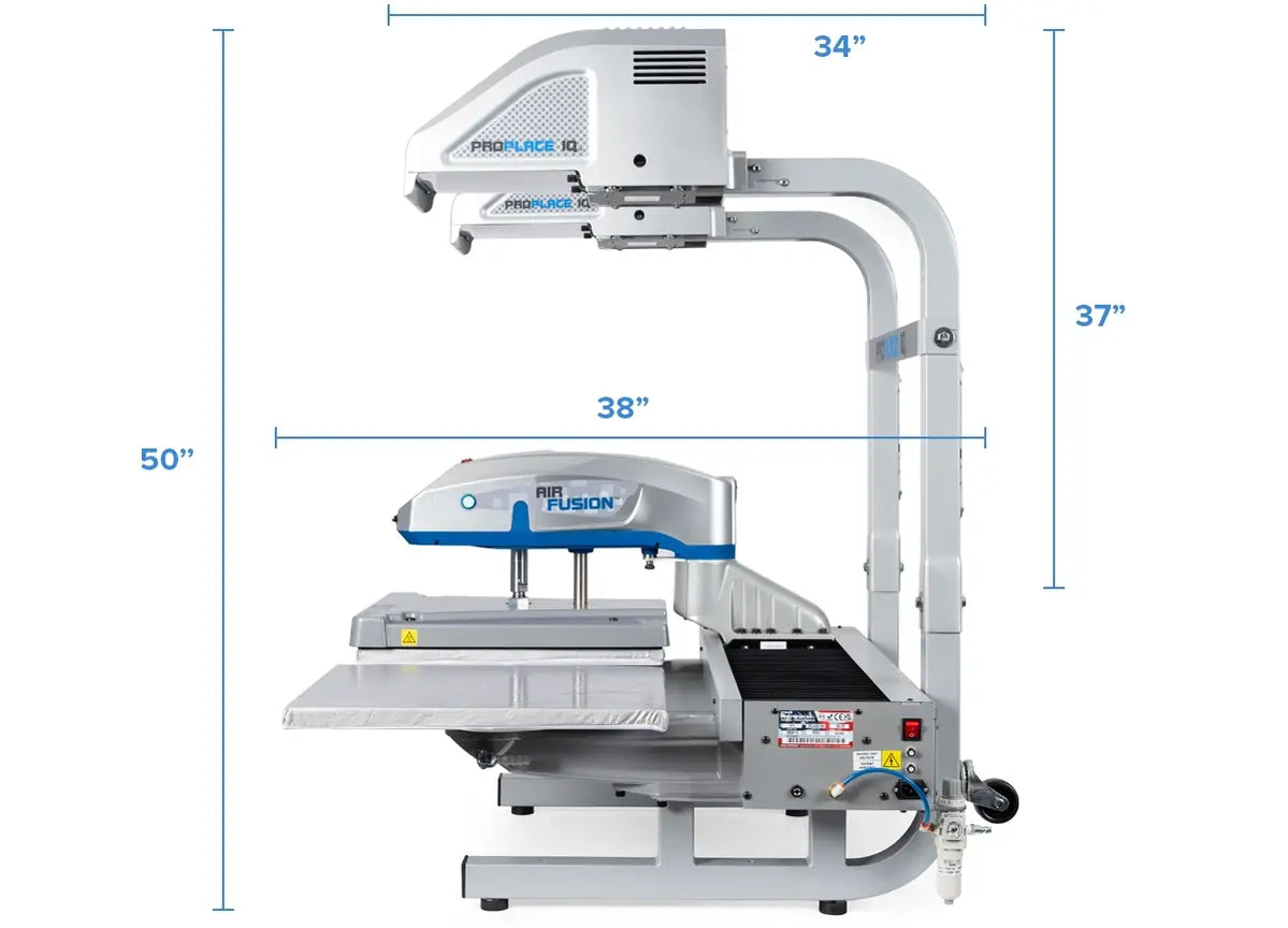 Hotronix Dual Air Fusion Pro Palace IQ Heat Press