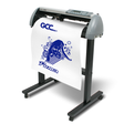 GCC Puma IV-24LX 24 Inch Vinyl Cutter with Stand & Media Basket