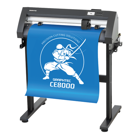 Graphtec CE8000-60 Expert Package with Media Loaded