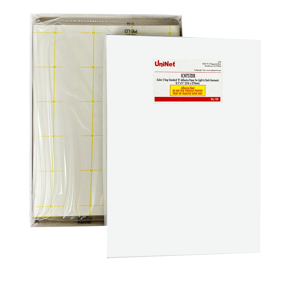 UNINET IColor Standard 2 Step Transfer Paper - 'B' Adhesive Paper ...