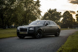 KPMF K75000 Series Premium Metallic Matte Wrapping Cast Vinyl Matte Phantom Black applied to luxury car