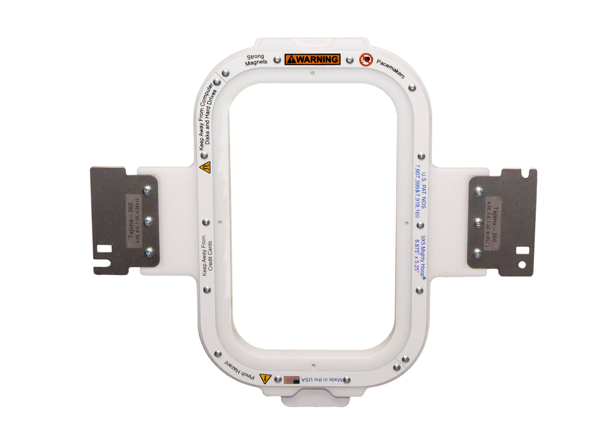 Mighty Hoop for SWF Embroidery Machines - 9 In x 5 In