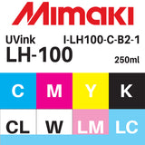 Expiring Soon Inks - Mimaki LH-100 UV Curable Inks - 250 ml