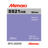 Expiring Soon Inks - Mimaki SS21 Super Solvent Inks - White & Silver - 220 ml