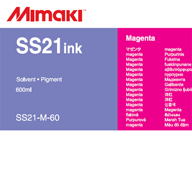 Expiring Soon Inks - Mimaki SS21 Super Solvent Inks - 600 ml