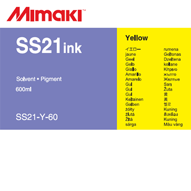 Expiring Soon Inks - Mimaki SS21 Super Solvent Inks - 600 ml