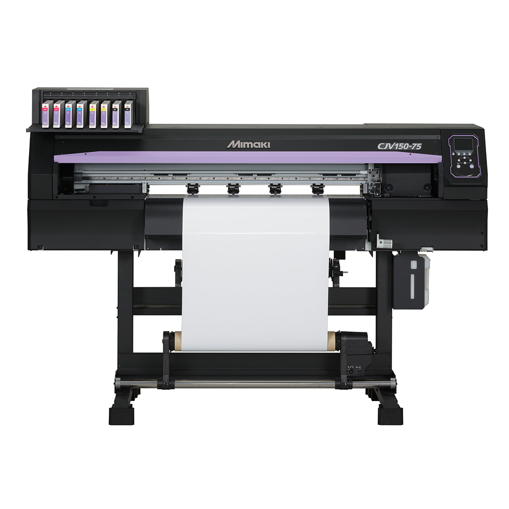 Mimaki CJV150-75 Series - 32 Inch Printer & Cutter - With Media Loaded