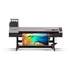 Mimaki UJV100-160 Series - 64 Inch UV-LED Printer Front View with Printed Media on Take Up Reel