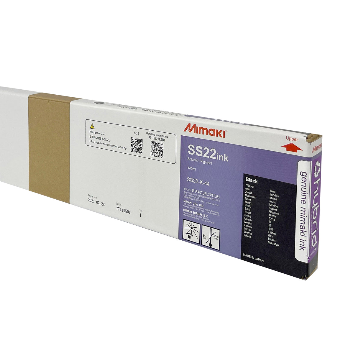 Expiring Soon Inks - Mimaki SS22 Super Solvent Inks - 440 ml