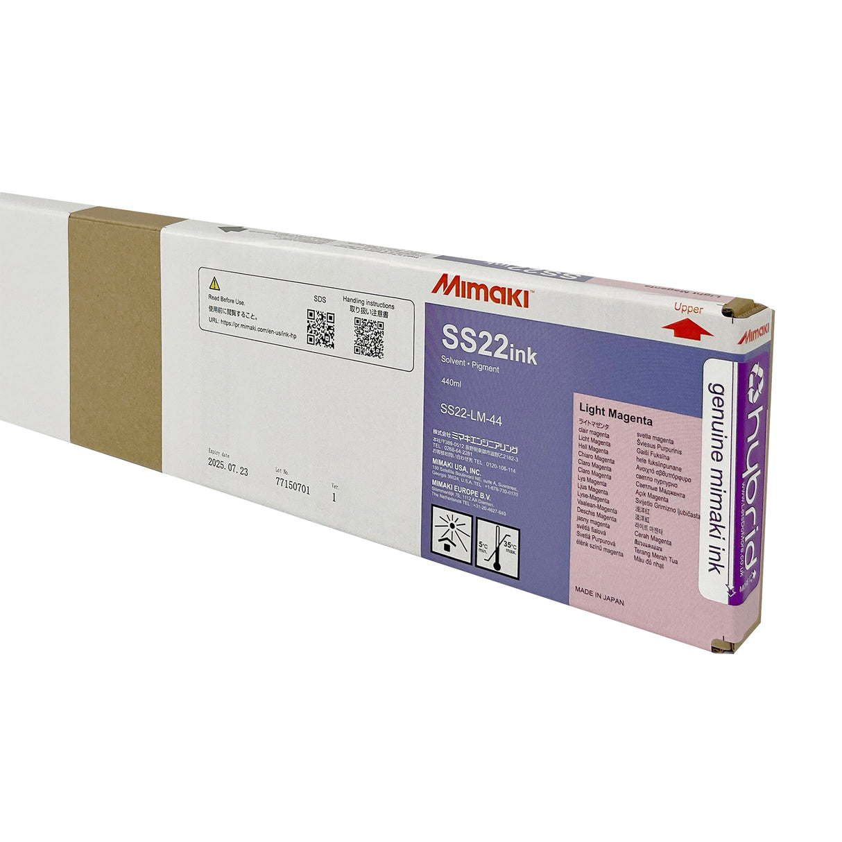 Expiring Soon Inks - Mimaki SS22 Super Solvent Inks - 440 ml